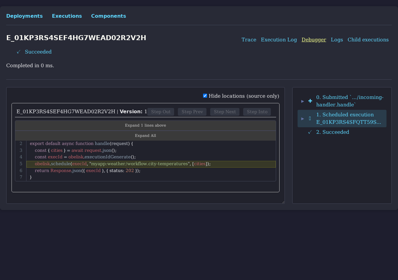 Obelisk 0.37: JavaScript, Deployments, Cron